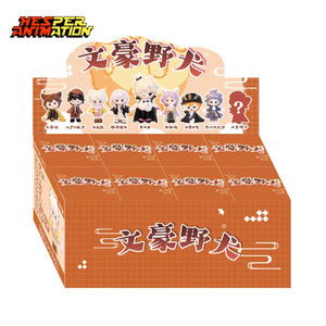 HESPER Hot Mystery Blind Box Set Juguetes Bungo Stray Dogs Resina <span class=keywords><strong>Dazai</strong></span> Osamu Nakahara Chuya <span class=keywords><strong>Anime</strong></span> Figura Mini Estatuilla Blindbox Set - Product Image 2