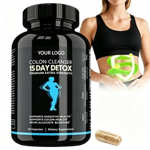 Cápsulas de Limpieza de Colon de 15 Días, 30 Unidades para Adultos - Apoyo para la Salud Digestiva e Intestinal, Mejora la Inmunidad y el Control de la Energía - Product Image 1