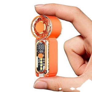 <b>Mini</b> Handheld Cooling <b>Fan</b> Ultra Portable 100-Speed Stepless Control <b>USB</b>-C Rechargeable for Outdoor Use - Product Image 1