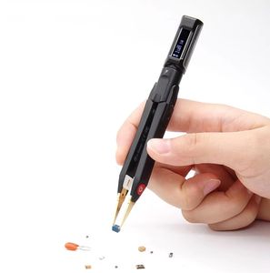 DT71 Mini pince à épiler numérique Smart SMD Tester Portable <span class=keywords><strong>LCR</strong></span> <span class=keywords><strong>Meter</strong></span> Diode Resistor Capacitor Checker 10KHz Signal Generator Auto Scan - Product Image 2