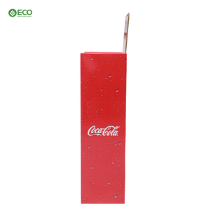 Expositor de Cartón Impreso Personalizado con Base para el Suelo y Cabecera con el Nombre de la Marca para Promoción de Productos en Tiendas de Bebidas - Product Image 4