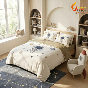 Ensemble <span class=keywords><strong>de</strong></span> literie 3 pièces en velours <span class=keywords><strong>de</strong></span> lait 230 g/m² <span class=keywords><strong>imprimé</strong></span> sur mesure, ultra doux, <span class=keywords><strong>housse</strong></span> <span class=keywords><strong>de</strong></span> <span class=keywords><strong>couette</strong></span> chaude pour l'hiver avec taies d'oreiller pour le marché européen et américain - Product Image 1