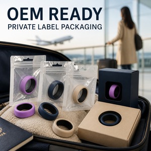 เคสซิลิโคน Oura Ring 5/4 Galaxy Ring RingConn Ultrahuman สำหรับเดินทาง ท่องเที่ยว ป้องกันแหวนอัจฉริยะ พกพาสะดวก หลายสี - Product Image 2
