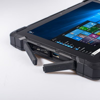 Komputer Tablet Mobile dengan Pemindai Barcode 2D Opsional, Tahan Air dengan Rating IP67, Prosesor Intel Gemini Lake N4120 Quad-Core, dan Tali Pengikat yang Dapat Dipakai