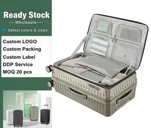 New Travel Trolley <b>Bag</b> PC Luggage Large Capacity Luggage with Silent Rotating <b>Wheel</b> TSA Lock - Product Image 2