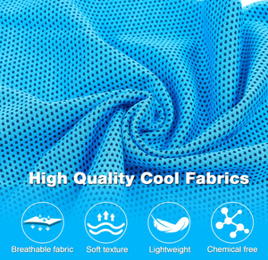 Serviettes rafraîchissantes en microfibre pour le sport, serviettes absorbantes pour la transpiration, bandes rafraîchissantes pour le cou pour la gym, le yoga, le golf - Product Image 3
