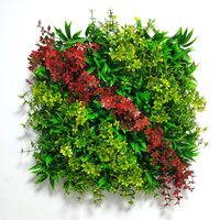 Pots de plafond décoratifs en gazon artificiel d'intérieur vert, tenture murale en plastique de qualité supérieure pour décoration murale d'intérieur