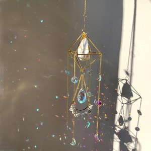 Vente chaude, tapisserie murale en cristal K9 écologique faite à la main, art déco, forme de diamant, 50 cm, décoration murale, utilisation intérieure - Product Image 4