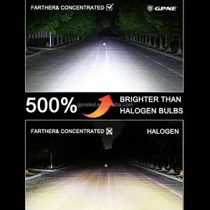 Ampoule de phare LED GPNE RS7 H7, lumière LED de voiture, 100 W, 10 000 lm, haute luminosité pour BMW <span class=keywords><strong>Suzuki</strong></span> - Product Image 2