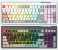 Clavier à membrane filaire Thinkplus K5098, nouveau, USB 3.0, rétroéclairage RVB, 99 touches, couleurs mélangées, pour bureau, jeux, utilisation au bureau