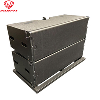 Altavoz de sistema de sonido WPL magnético de neodimio de matriz de línea dual de 12"