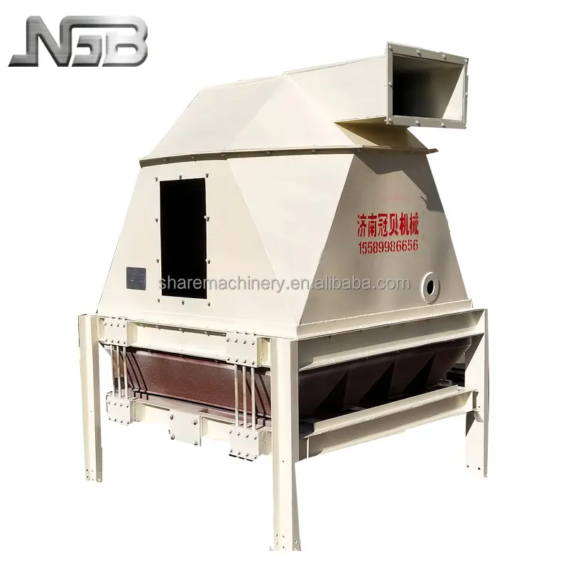 Price list feed pellet cooler for animal feed machine