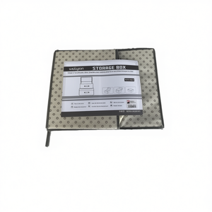 Scatola portaoggetti Wetgun 30x40x25 cm, contenitore pieghevole in tessuto per uso domestico e in ufficio - Product Image 3
