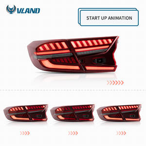 Luces Traseras LED Completas Rojas y Transparentes VLAND para Honda Accord 10ª Gen. 2.0t 2018 2019 2020 <span class=keywords><strong>2021</strong></span> 2022 - Product Image 3