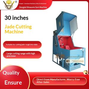 เครื่องตัดหยก เครื่องตัดหยกแบบใช้น้ำมันขนาด 30 นิ้ว เครื่องตัดหยกอัตโนมัติ อุปกรณ์ตัดอัญมณี เครื่องตัดสร้อยข้อมือ - Product Image 1