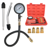 Kit de testeur de compression de cylindre de moteur Sinodiving, manomètre de pression de cylindre, testeur de compression de moteur à essence M10 M12, outil automobile
