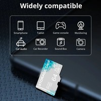 Venta caliente 4GB/8GB/16GB/64GB/32GB/256GB tarjeta de memoria TF 64GB tarjeta de memoria