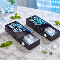 Boîtes d'emballage coulissantes personnalisées en carton réutilisable, imprimées, à l'épreuve des enfants, pour cartouches jetables AIO