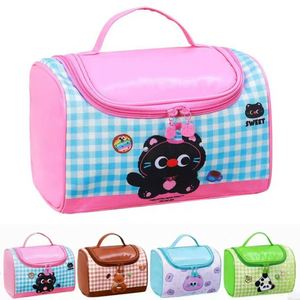 Factory Direct Selling Simple Pattern PVC Makeup <b>Bag</b> with Zipper for Cosmetics on Trips - Product Image 2