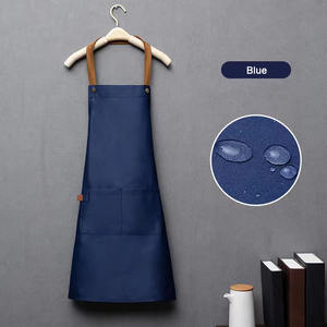 Barato profesional personalizado Restaurante <span class=keywords><strong>Camarero</strong></span> y camarera jardín cocina Pizza poliéster Chef delantales - Product Image 3