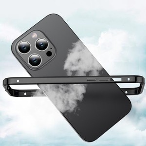 Venta al por mayor de aluminio de metal de silicona duro antigolpes marco a prueba de golpes contraportada parachoques caso para <span class=keywords><strong>iPhone</strong></span> 16 15 <span class=keywords><strong>14</strong></span> 13 <span class=keywords><strong>Pro</strong></span> <span class=keywords><strong>Max</strong></span> caso - Product Image 3
