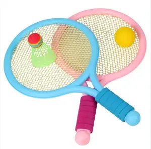 Raquette de tennis souple pour enfants, raquette de tennis pour l'entraînement, raquette de badminton, coffret cadeau