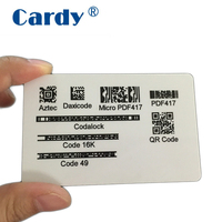 Anpassbare Kontaktlose RFID-Chipkarten Foto-Nationalausweis 125KHz EM4200 EM4305 Identifikationskarte
