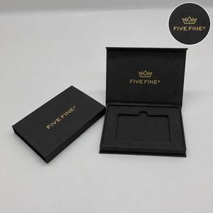 Cajas de Cartón Rígido Hechas a Mano en Rojo y Negro con Colores Personalizados, Grabado en Relieve - Empaque Personalizable para Tarjetas <span class=keywords><strong>VIP</strong></span>/Membresía/Regalo/Crédito - Product Image 2