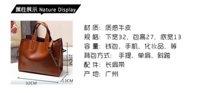 Bolso de Mano de Cuero Genuino de Primera Calidad, Diseño Clásico con Doble Solapa, Bolsos de Mensajero de Lujo para Mujer - Product Image 2