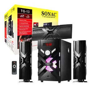 SONAC TG-13 3.1声道全范围多媒体家庭影院Hifi音频系统室外扬声器无线放大器2023热