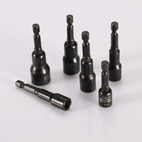 TOOLJOY vente en gros de phosphure noir CRV douille hexagonale tige écrou Setter mèche de pilote écrou hexagonal Setter douille d'écrou magnétique pour la réparation