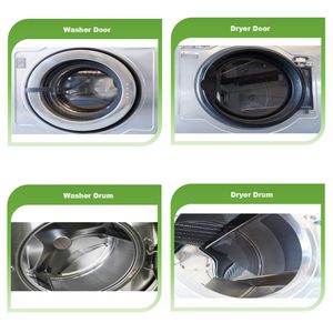 Equipo de Lavandería Comercial Suministrado de Fábrica con <span class=keywords><strong>Lavadora</strong></span> y <span class=keywords><strong>Secadora</strong></span> que Funcionan con Monedas para Hotel y Escuela - Product Image 3