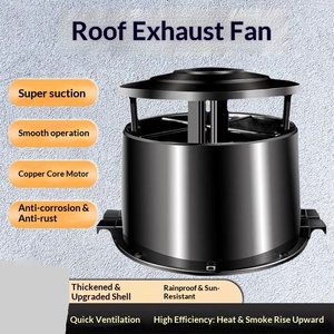 Ventilateur d'extraction UAM sur mesure pour <span class=keywords><strong>toiture</strong></span>, avec boîte de vitesses, moteur en cuivre, antirouille, forte aspiration, pour l'extraction d'ammoniac en ferme/atelier/serre - Product Image 2