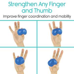 Stucco per esercizi terapeutici per la terapia occupazionale che allevia lo Stress con le dita e la presa delle mani per esercizi di pasta per il gioco e melma - Product Image 3