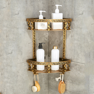 Treo Tường Châu Âu Cổ Khăn Giá Phù Hợp Với Nhôm Phòng Tắm Phần Cứng Kit Khăn Bar Khăn Giá Khách Sạn Phòng Tắm Phụ Kiện Thiết Lập - Product Image 3