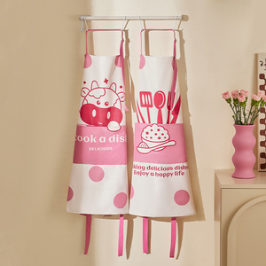 Grembiule <span class=keywords><strong>da</strong></span> <span class=keywords><strong>Cucina</strong></span> in Tela Senza Maniche, Impermeabile e Antimacchia, con Grande Tasca - Product Image 3