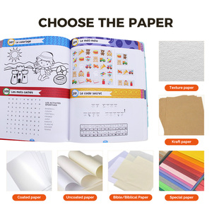 Настраиваемая школьная учебная тетрадь по английскому языку, полноцветная Мягкая обложка в мягкой обложке, детская книга, напечатанная на картоне - Product Image 6