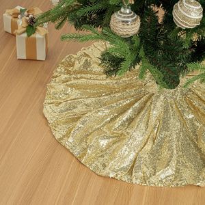 Jupe de sapin de Noël en <span class=keywords><strong>acrylique</strong></span> blanc, tricotée en câble, écologique, 24/36/48 pouces, avec anneau de base circulaire, pour la décoration de Noël à la maison et les fêtes - Product Image 2