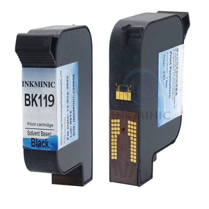 Cartouche d'encre TIJ compatible BK117 BK118 BK129 BK140 42 ml avec puce à base de solvant pour imprimante Domino G20i G230i GX150i GX30i - Product Image 4