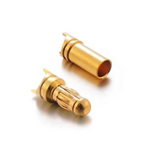 Produttore di Connettori a Banana Fornisce <span class=keywords><strong>Mini</strong></span> <span class=keywords><strong>Jack</strong></span> a Banana Placcati in Oro 24k da 2mm a 8mm per Altoparlanti Audio - Product Image 4