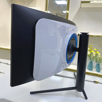 Ordinateur de bureau de jeu 24 27 pouces, processeur CPU, 16 Go de RAM, SSD 512 Go, alimentation, écran incurvé HD, tout-en-un, ordinateur de bureau de jeu