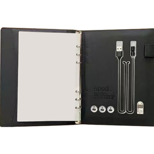 Hộp Đựng Danh Mục Đầu Tư Du Lịch Bằng Vải Bố PU Mới Hộp Đựng Pin Dự Phòng 3 Trong 1 Máy Tính Xách Tay Sạc Nhiều Dây Cáp - Product Image 2