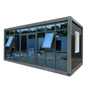 Casa Container Prefabbricata per Vita Urbana, Casa Compatta Smontabile, Rimorchio con Cucina, Ufficio e Caratteristiche in Vetro - Product Image 2