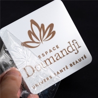 Etiquetas de Productos de Lujo Impermeables, Logotipo 3D Impreso, Calcomanías de Transferencia UV, Etiquetas de Vinilo DTF Personalizadas para Empaque