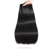 100% Extensions de Cheveux Humains Bundles Longs Raides Bundles Pas Cher En Gros En Vrac Cheveux Brésiliens 18 20 22 24 Pouces Remy Bundles de Cheveux