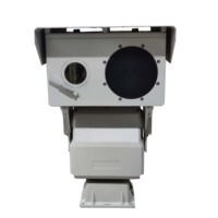 Cámara de monitoreo de larga distancia de 20km Sistema de cámara de imagen térmica PTZ montado en vehículo multisensor