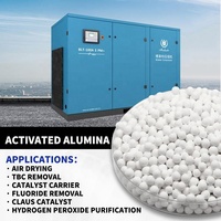 Boules d'alumine activées gamma déshydratantes adsorbantes à haute adsorption 3-5mm pour l'élimination de l'arsenic