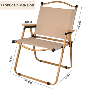 Chaise de camping d'extérieur de haute qualité, sans installation, chaise pliante pour pique-nique, camping et pêche - Product Image 5