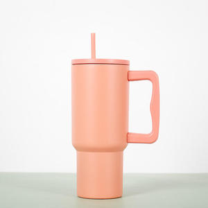 100% New Eco-Friendly 30oz Hydro Tumbler Double Wall Insulated Stainless Steel Leak-Proof Handle <b>Straw</b> BPA Free 12-24hr Camping - Product Image 6