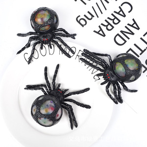 High Quality Novelty TPR Halloween Animal Spider Shape Soft Slow Rebound Stretch Squeeze Stress Relief <b>Squishy</b> Toys for Kids - Product Image 3
